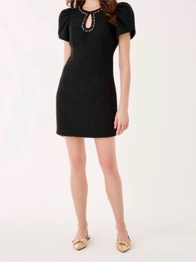 NWT Lilly Pulitzer 16 Emmylou Boucle Dress “Noir Chic Chick Boucle” sz 16